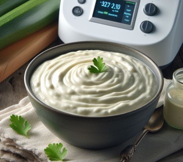Crema de calabacín en thermomix con hierbas